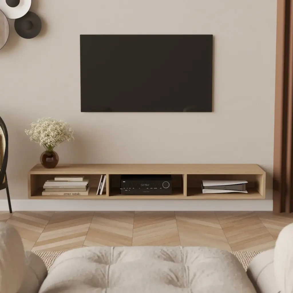 Nowoczesna Podwieszana Szafka Pod Telewizor 200 X 45 Cm