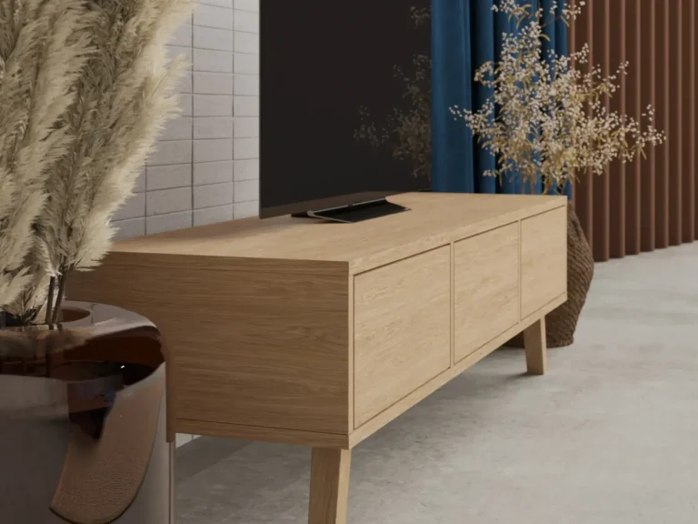 Drewniana Szafka Rtv 150 Cm