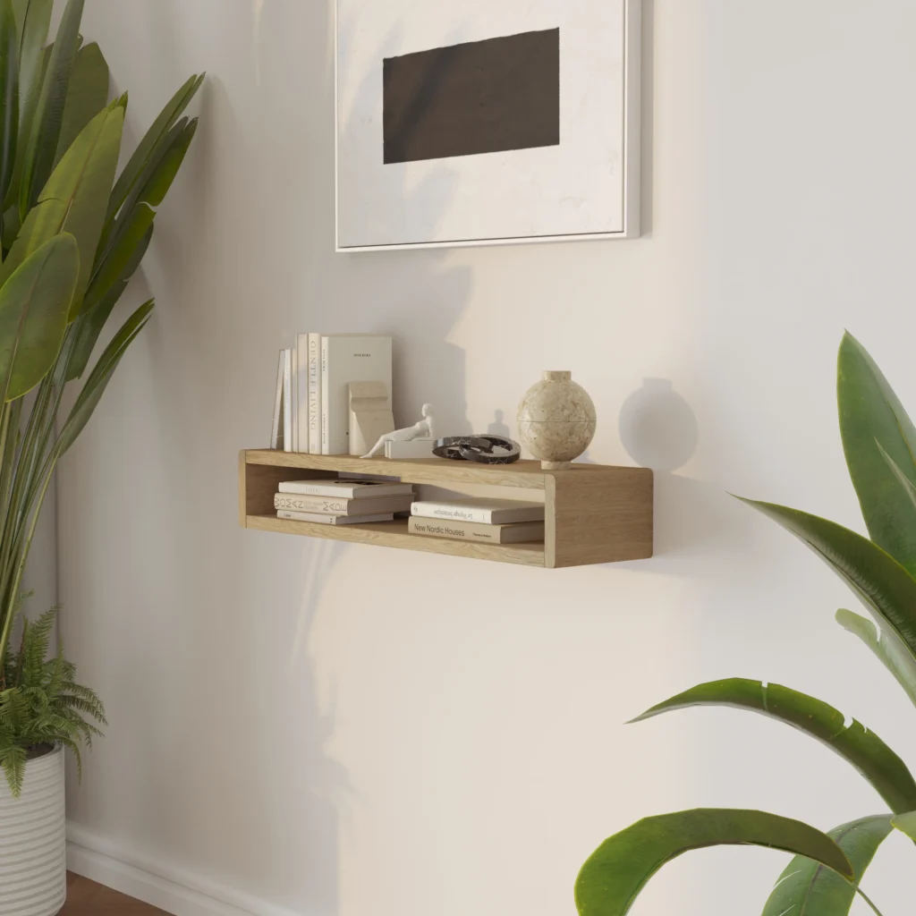 Mała konsola wisząca 80x20 cm