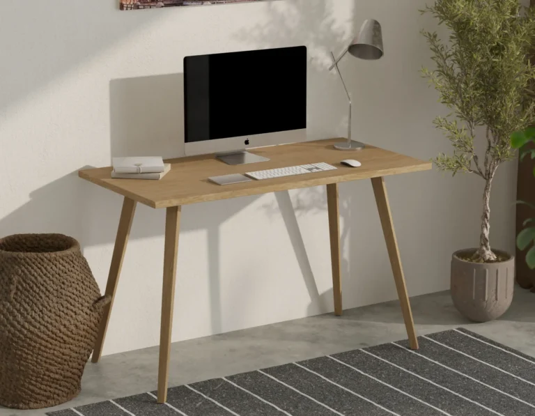 Minimalistyczne Drewniane Biurko Stol