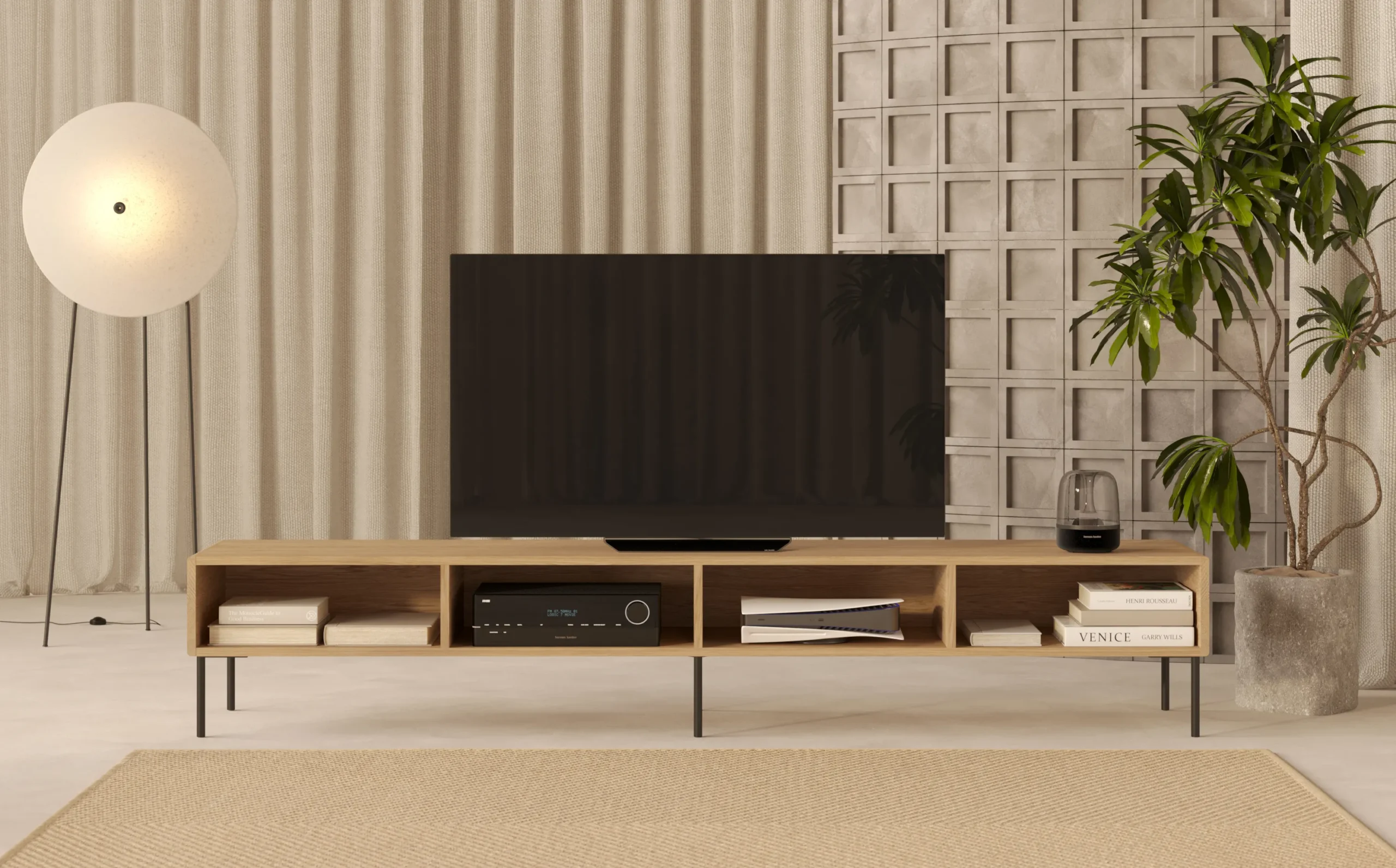 RTV HVILLE 240 (239,2cm) LOW FLO LOFT 1